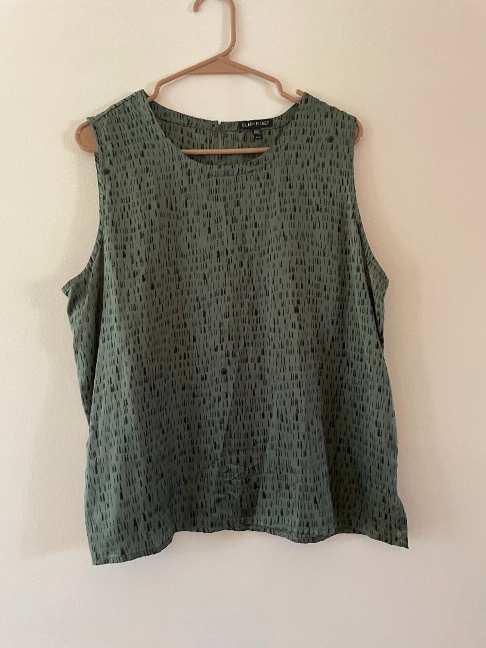 Eileen Fisher Silk Tank Large L